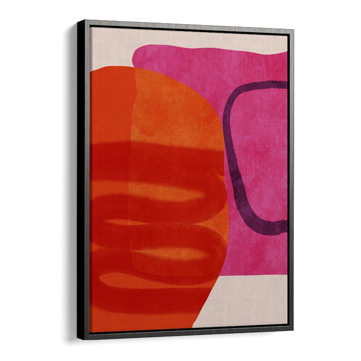 Vibrant "Painted Lines IV," abstract paintings by Ana Rut Bre, enriches any space with captivating color and design.