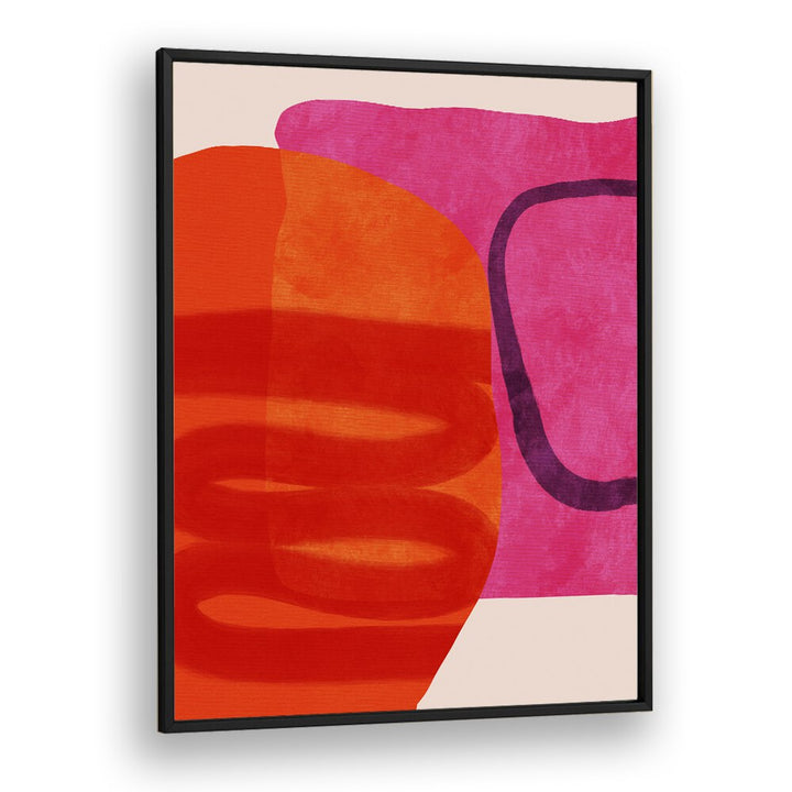 Colorful abstract composition "Painted Lines IV" by Ana Rut Bre, perfect for enhancing your space with vibrant art.