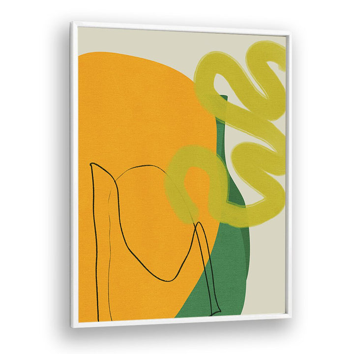 Colorful abstract art, PAINTED LINES X KOPIE, by Ana Rut Bre, enhances any space with captivating designs.