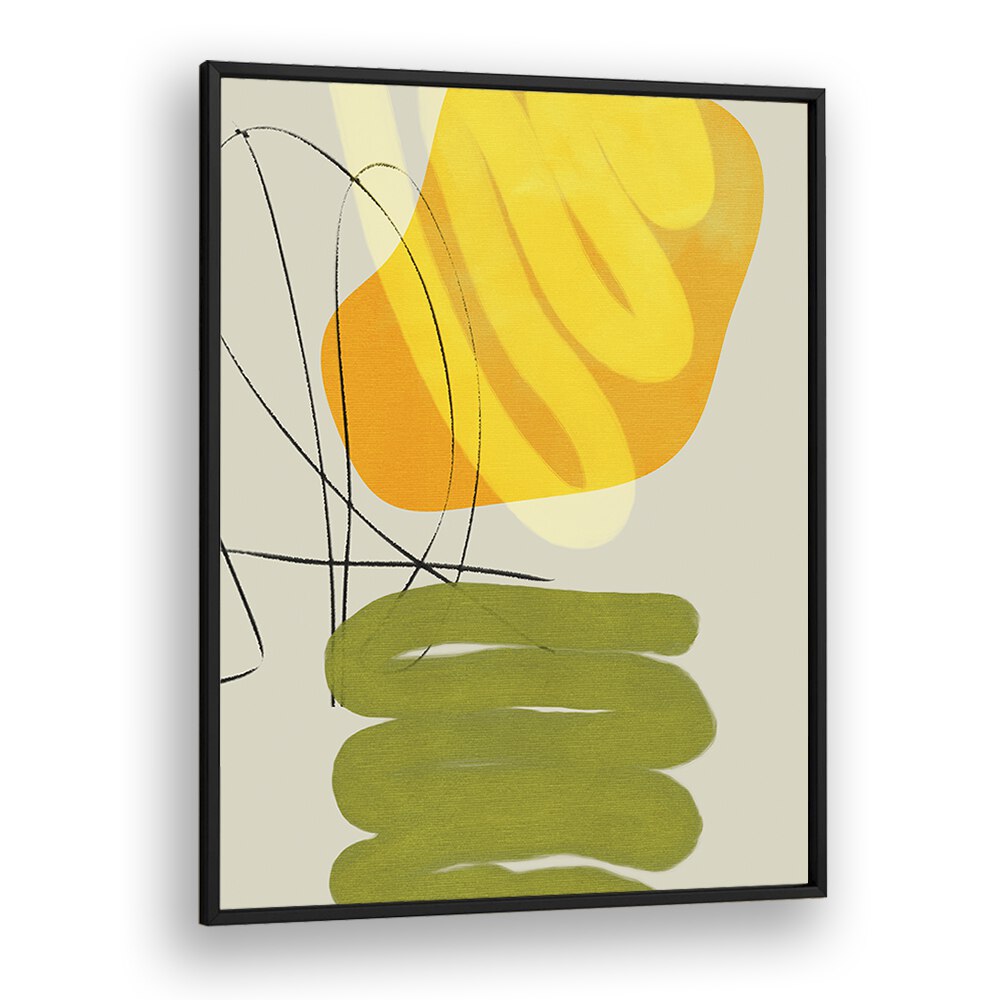 Colorful abstract design featuring PAINTED LINES XI KOPIE, ABSTRACT PAINTINGS by Ana Rut Bre for elegant decor.