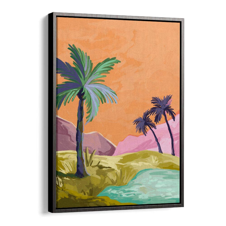 Stunning PALMTREES, LANDSCAPE PAINTINGS by Goed Blauw enhance your space with vibrant nature's beauty.