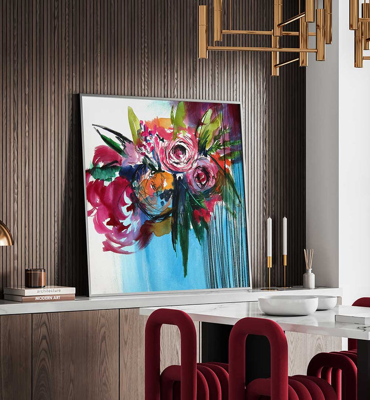 PARADISO , FLORAL FLOWER PAINTINGS