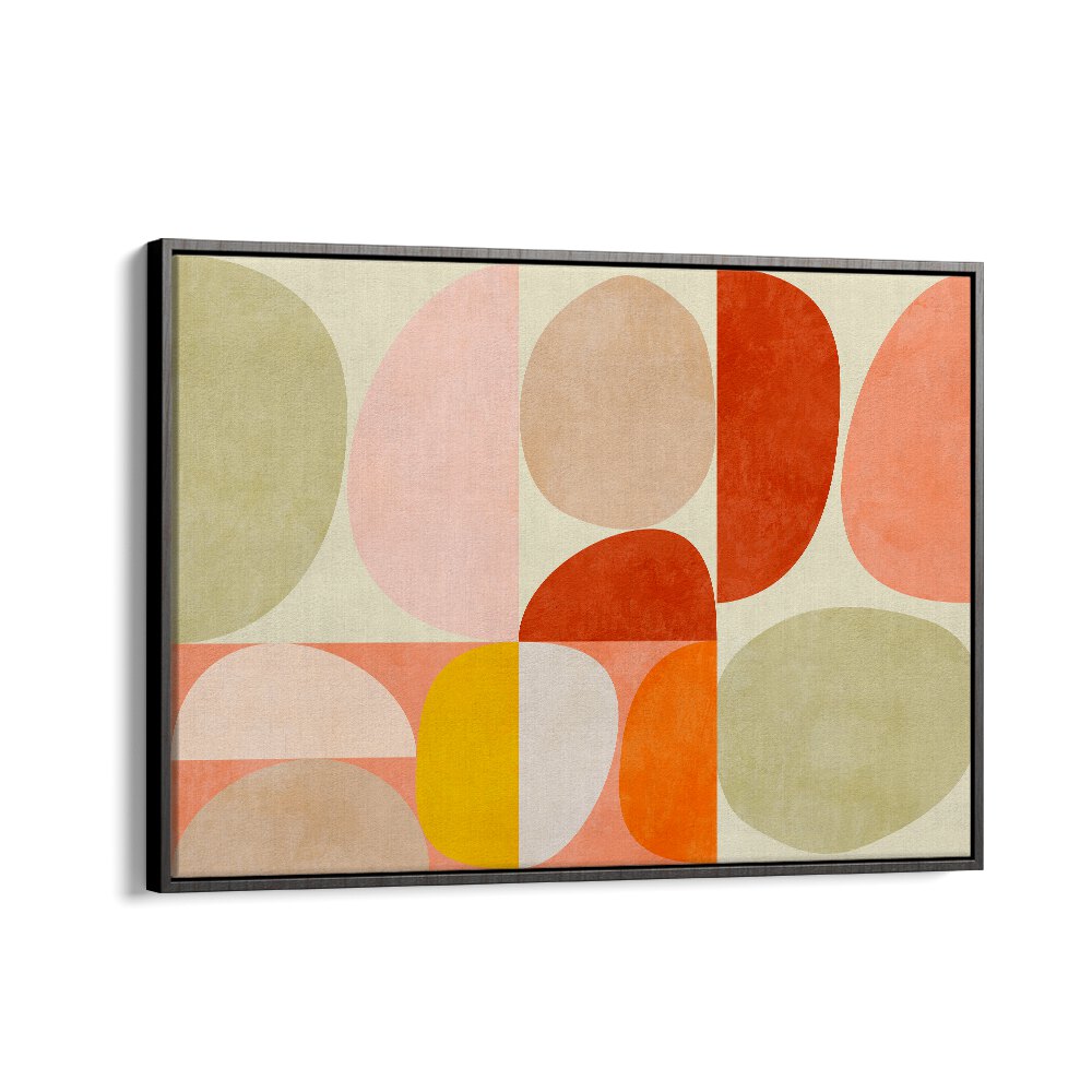 Colorful abstract art "PASTEL GEOMETRY I" by Ana Rut Bre, perfect for adding elegance to any space.