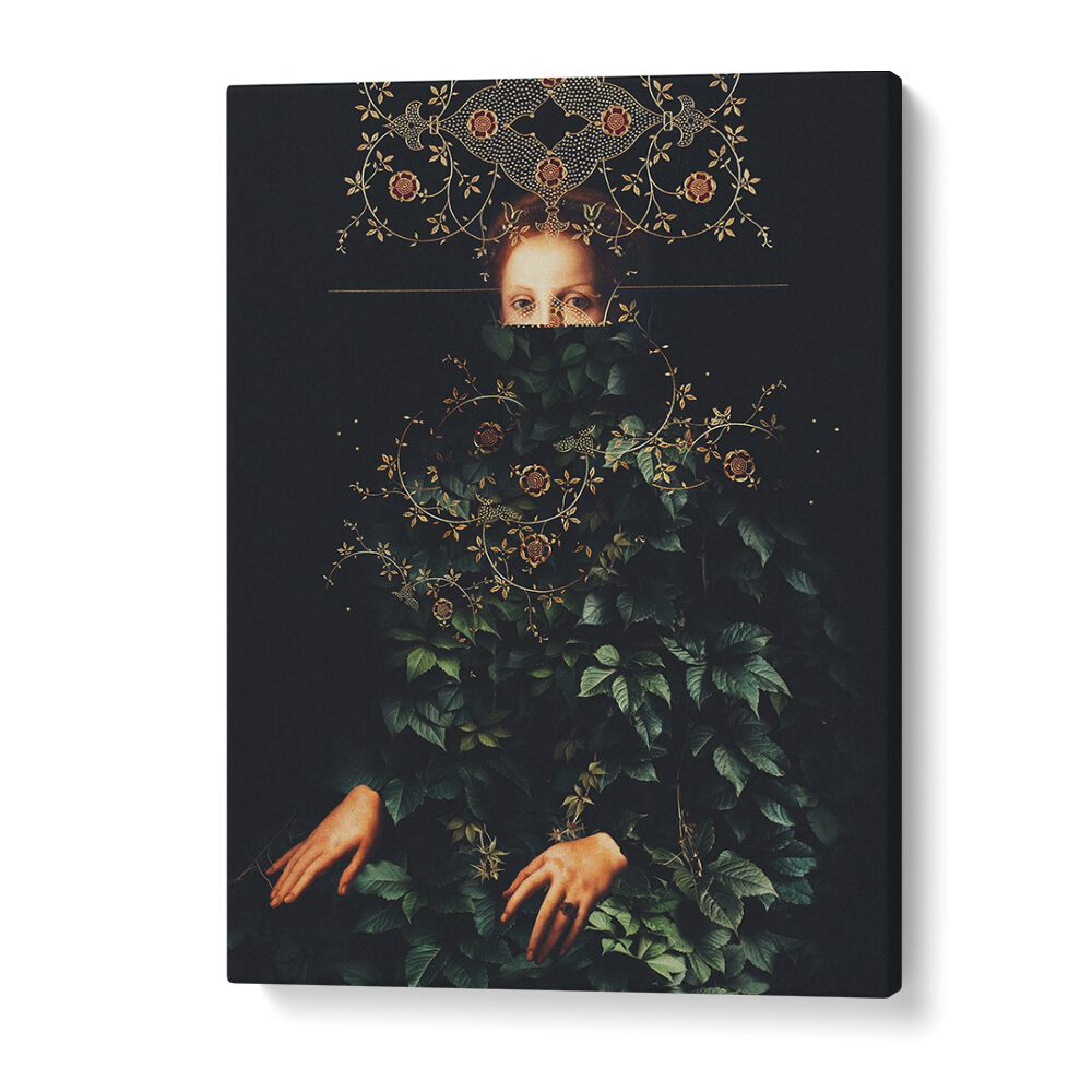 Discover the enchanting PATIENCE II, SURREAL ART PRINTS by Frank Moth, blending nature and imagination beautifully.