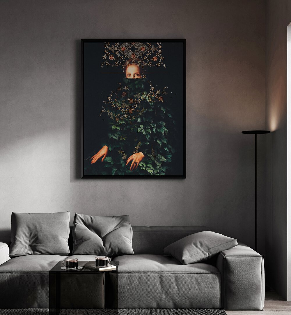 Stunning PATIENCE II, SURREAL ART PRINTS by Frank Moth, blending nature and imagination in a captivating design.