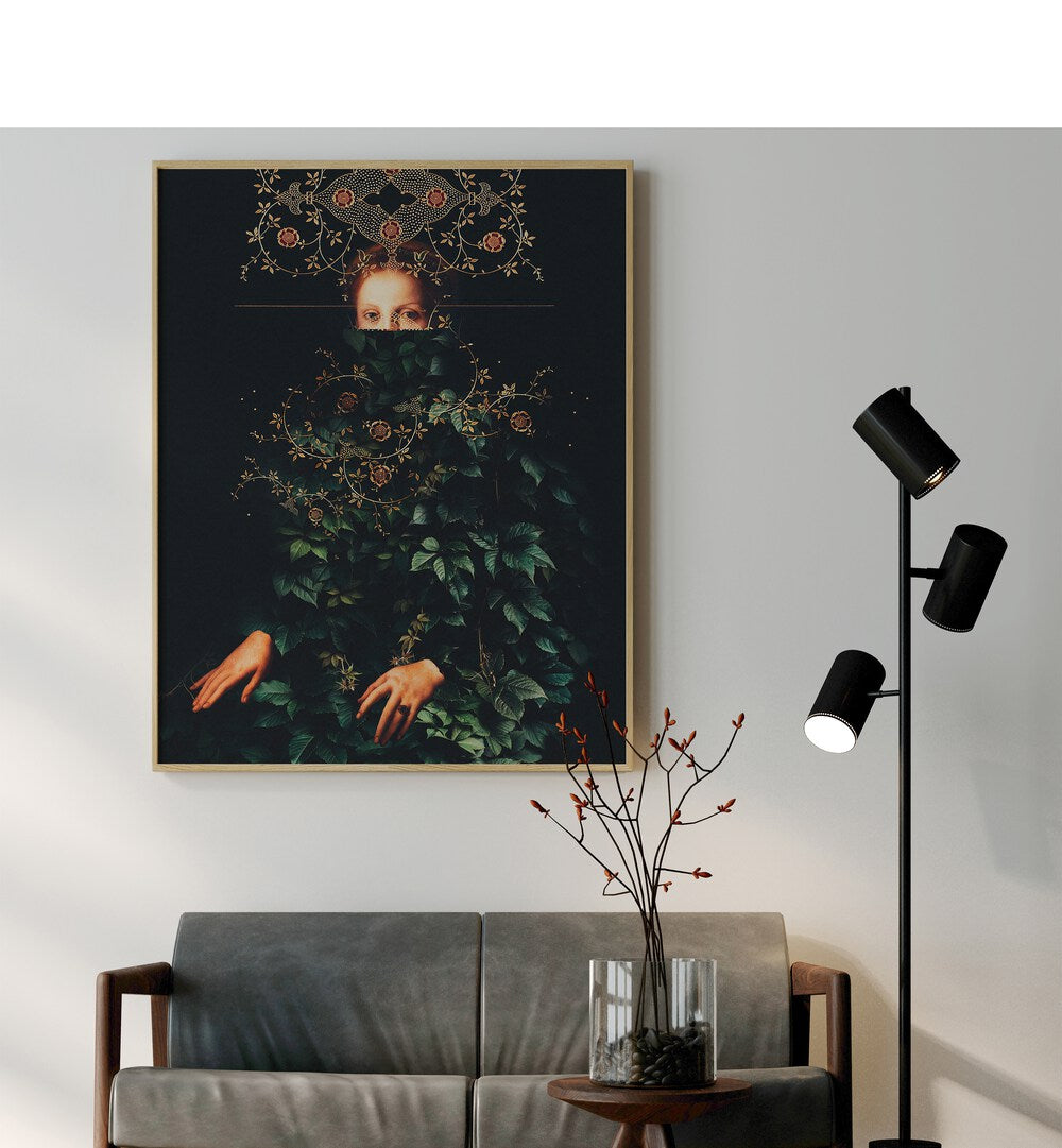 Stunning PATIENCE II, SURREAL ART PRINTS by Frank Moth, featuring a captivating blend of nature and imagination.