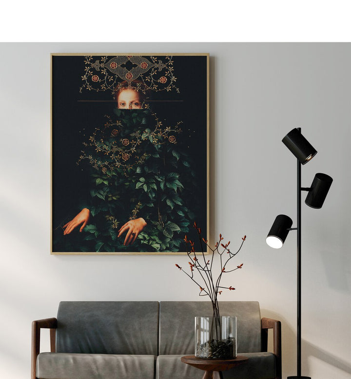 Stunning PATIENCE II, SURREAL ART PRINTS by Frank Moth, featuring a captivating blend of nature and imagination.
