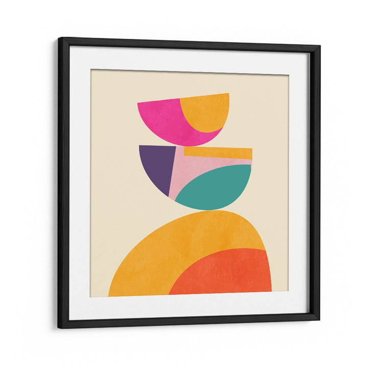 Vibrant PATTERN III MID BUNT IV, ABSTRACT PAINTINGS by Ana Rut Bre, perfect for modern decor and artistic inspiration.