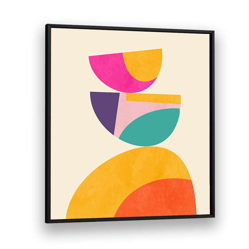 Transform your space with PATTERN III MID BUNT IV, ABSTRACT PAINTINGS by Ana Rut Bre, showcasing vibrant modern art.