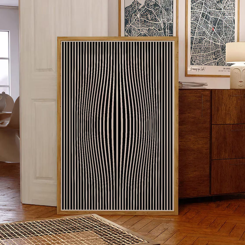 Perceptive Phantasmagoria, Abstract Paintings by Preayna, showcasing a striking visual experience in modern decor.