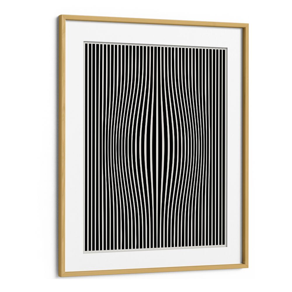 Stylish PERCEPTIVE PHANTASMAGORIA, ABSTRACT PAINTINGS framed elegantly in oak, enhancing your art collection by Preayna.