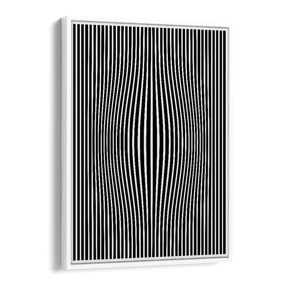 Stunning PERCEPTIVE PHANTASMAGORIA, ABSTRACT PAINTINGS by Preayna, framed in white, perfect for modern art lovers.