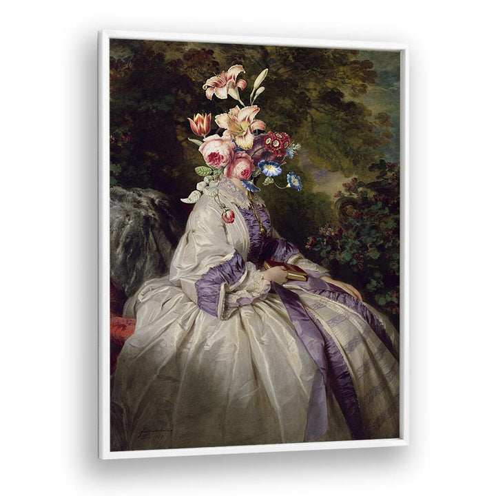 Exquisite PERSONAL GARDEN , ALTERED ART PRINTS by The Art Concept, enhancing your space with vibrant floral artistry.