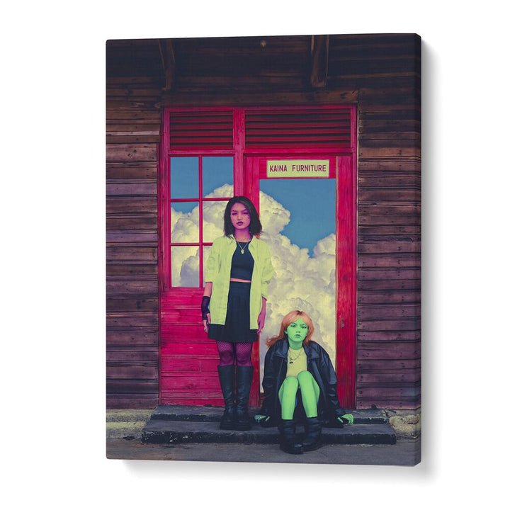 Cosmo Zach's PINK AND GREEN, SURREAL ART PRINTS blend vibrant colors and surrealism, enhancing your creative space.