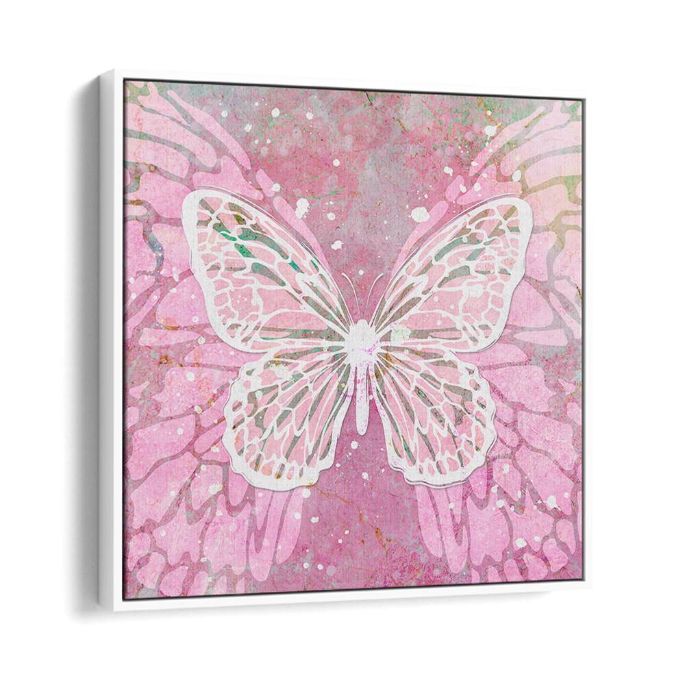 Stunning PINK BUTTERFLY, FASHION POSTERS by Martina, perfect for transforming your space with elegance and creativity.
