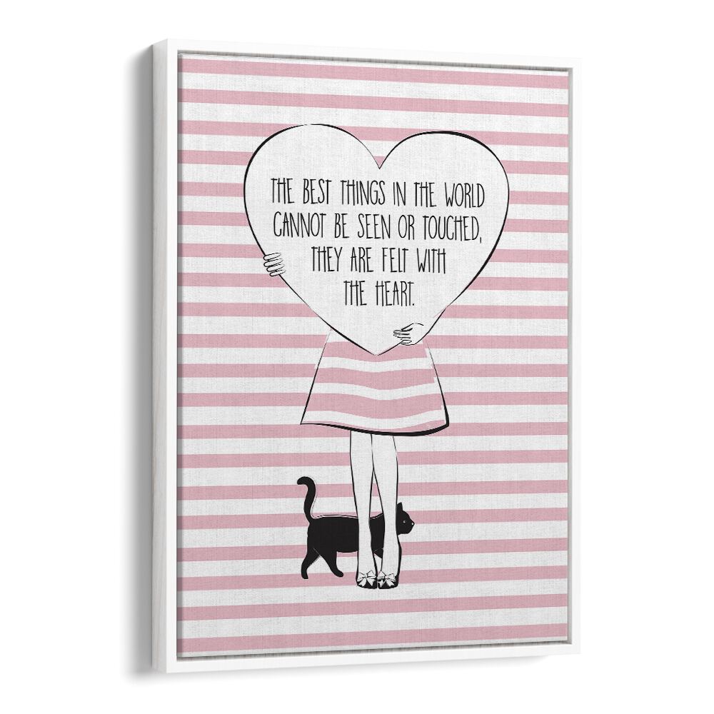Charming PINK HEART, FASHION POSTERS by Martina enhance your space with stylish elegance and modern flair.