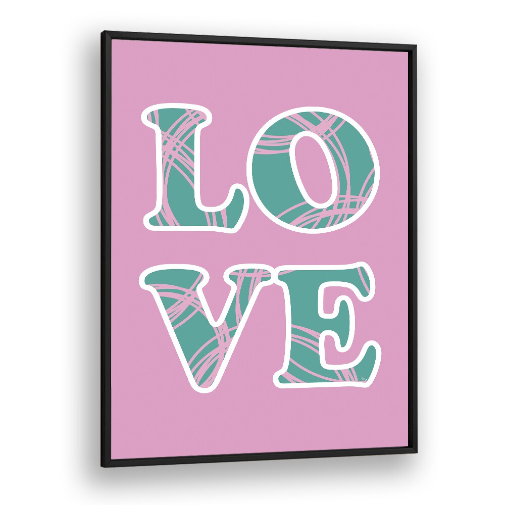 Stylish PINK LOVE, FASHION POSTERS by Martina elevate your space with vibrant colors and chic design.
