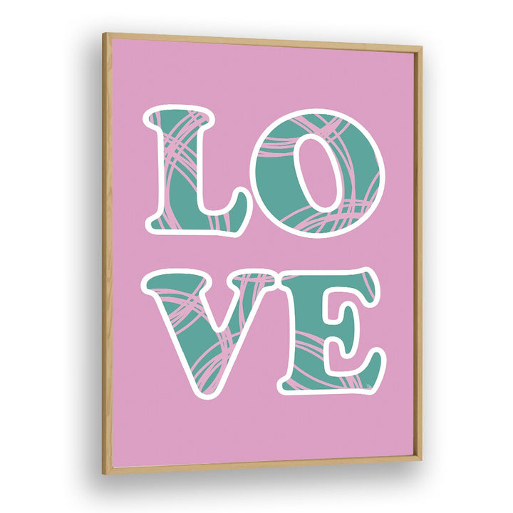 PINK LOVE, FASHION POSTERS by Martina, a stylish artwork to elevate your space with charm and femininity.