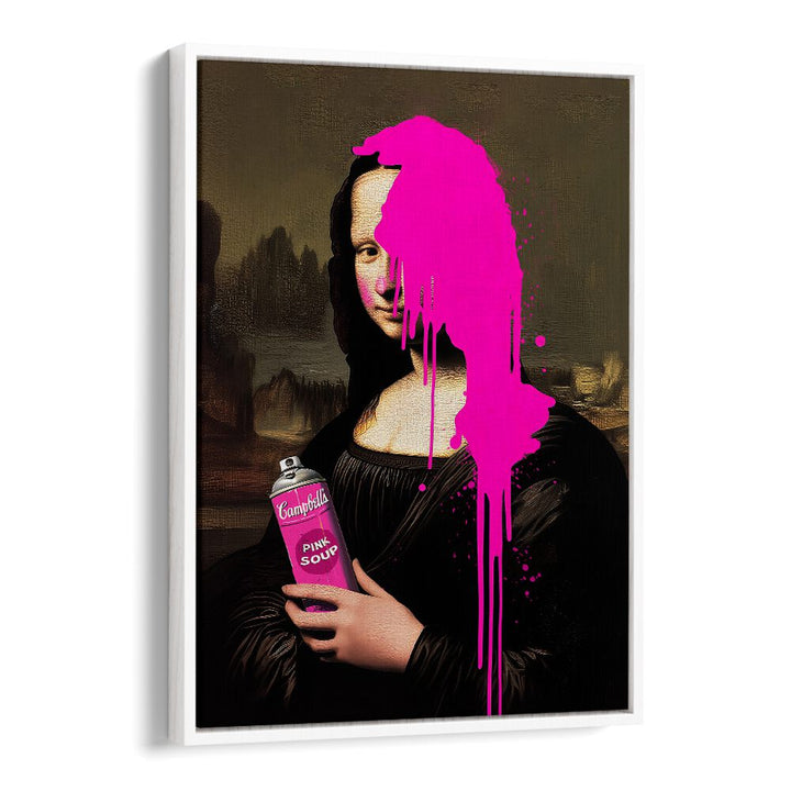 Vibrant PINK SOUP, POP ART PAINTINGS transform any space with bold colors and playful designs, perfect for art lovers.