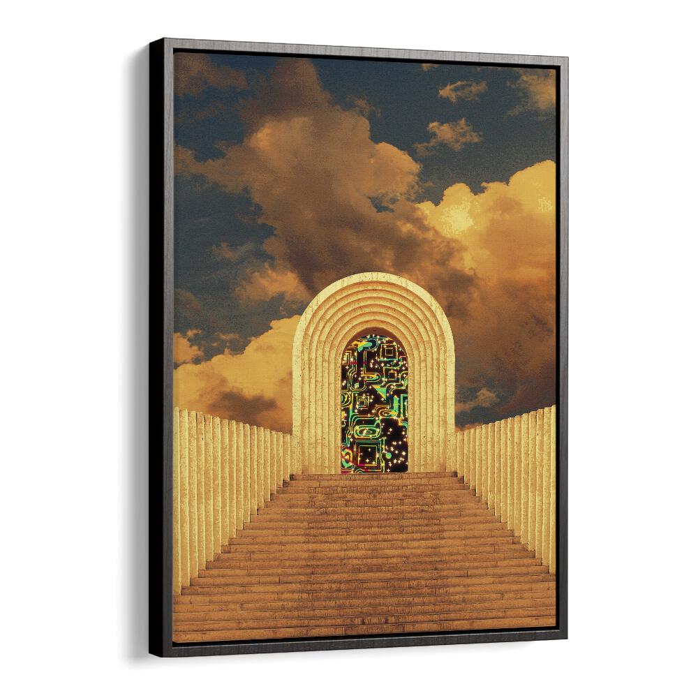 Discover the enchanting "Portal" by Cosmo Zach, a stunning surreal art print that transforms your space beautifully.