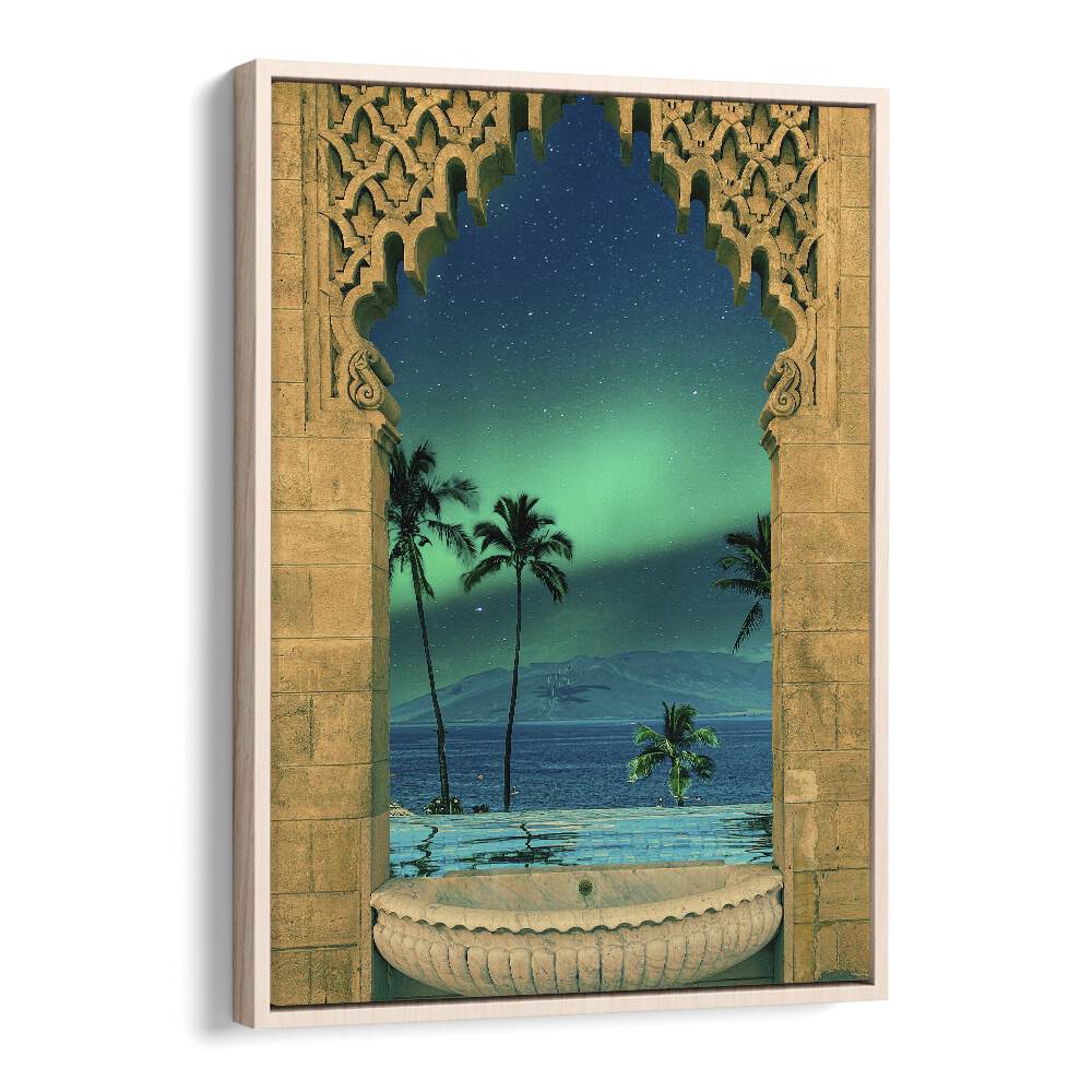Transform your space with Portal In To The Night, Surreal Art Prints by Cosmo Zach, capturing dreamlike beauty.