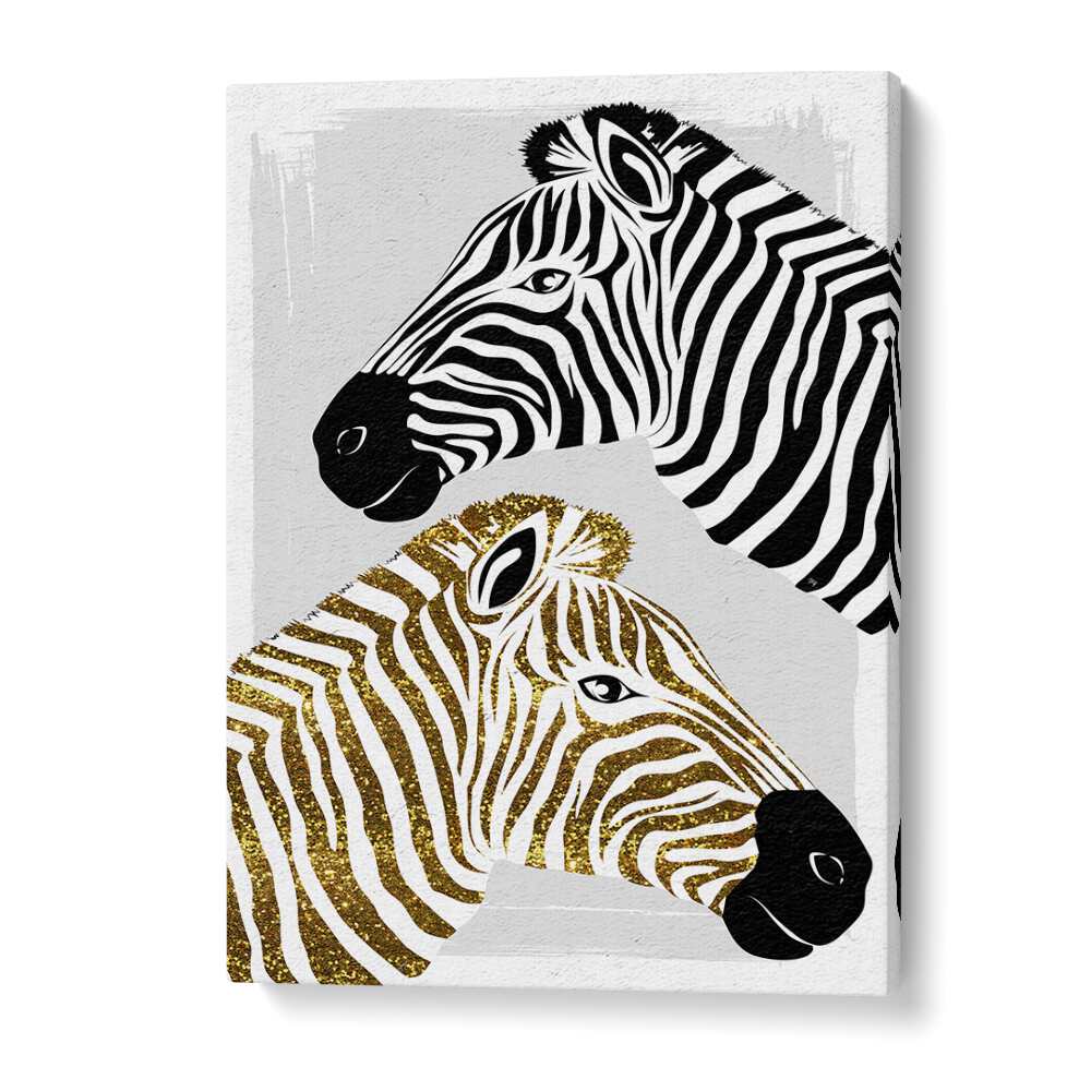 Pretty Zebras, fashion posters by Martina, enhance your decor with stylish zebra art for modern spaces.