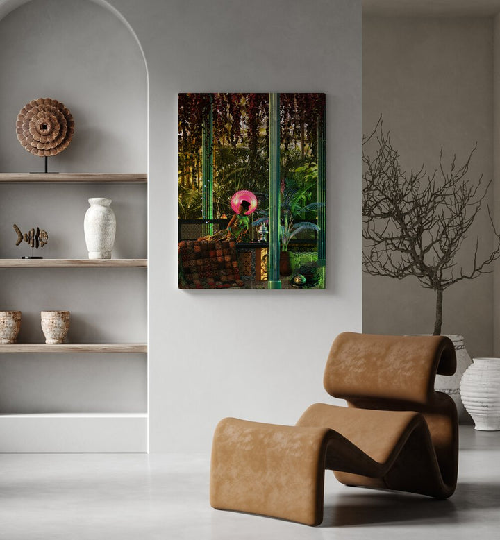 Surreal art prints featuring a princess in a forest, capturing dreamlike enchantment by Cosmo Zach.