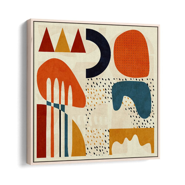 Explore the vibrant QUADRATE BUNT II, ABSTRACT PAINTINGS by Ana Rut Bre, perfect for modern art lovers.