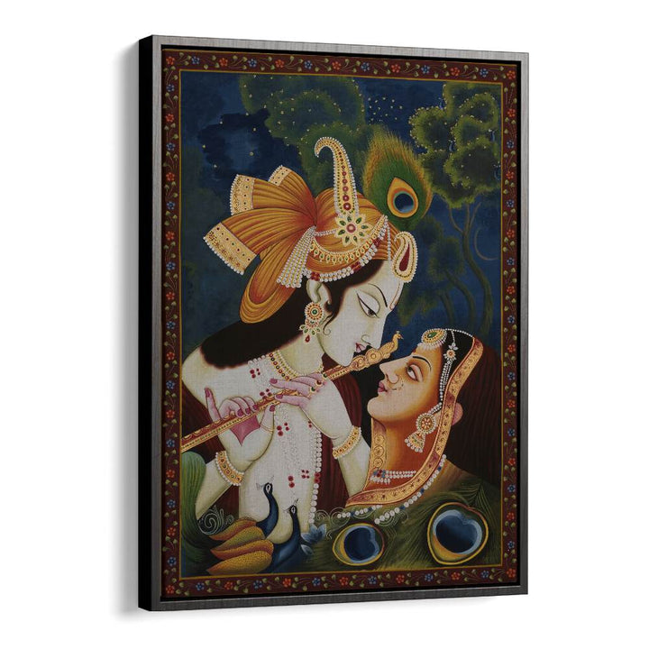 Exquisite RADHA KRISHNA PAINTING, a captivating piece of INDIAN ART PAINTINGS, perfect for enhancing your decor.