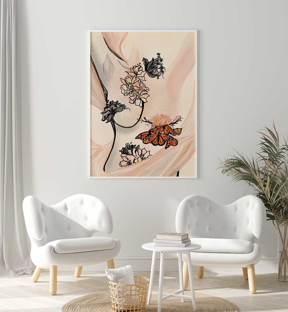 RENEWAL , FLORAL FLOWER PAINTINGS