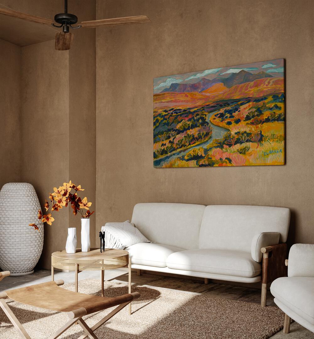 Stunning RIVER PRINT, LANDSCAPE PAINTINGS transforming your space with serene nature beauty and tranquility.