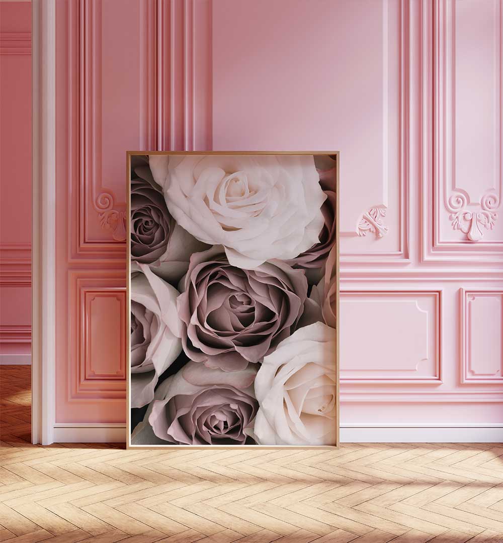 Exquisite ROSES, FLORAL FLOWER PAINTINGS brighten your space, capturing the essence of blooming beauty and elegance.