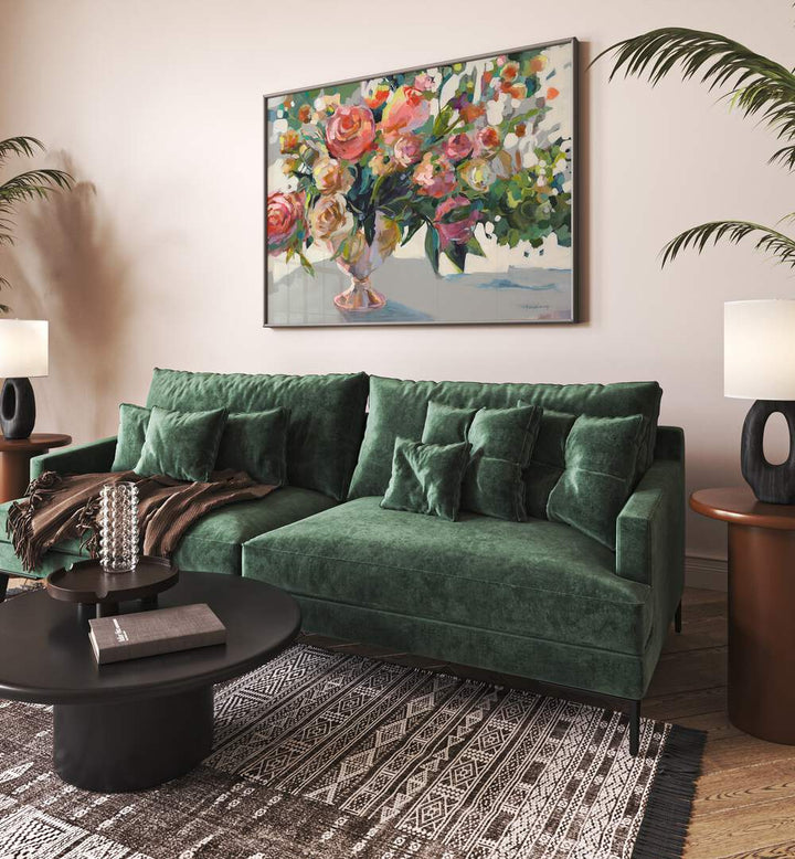 Brighten your home with ROSES, FLORAL FLOWER PAINTINGS, featuring vibrant colors and delicate floral designs.