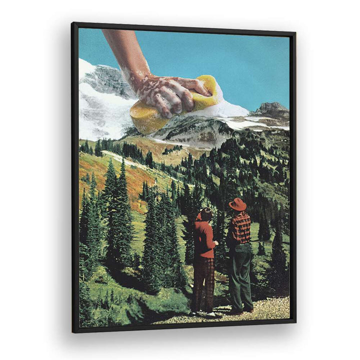 RUB A DUB RIDGE, SURREAL ART PRINTS by Vertigo Artography features whimsical landscapes and captivating surrealism.