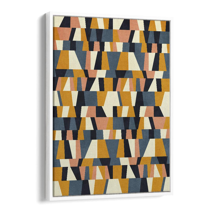 Vibrant RAINBOW BLUE MUSTARD XIV, ABSTRACT PAINTINGS by Ana Rut Bre enhances any art collection beautifully.