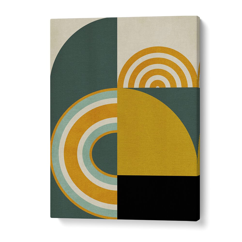 Vibrant RAINBOW PLUS SHAPES VIII, ABSTRACT PAINTINGS by Ana Rut Bre, perfect for transforming your space.