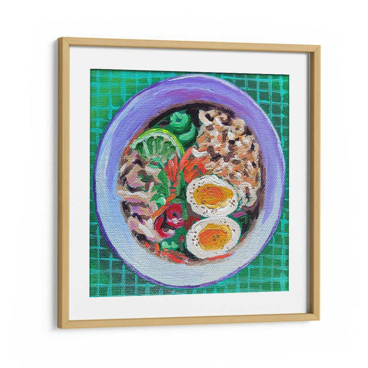 Colorful "Ramen" kitchen poster by Key and Sea Creative. Perfect for food lovers and elevating culinary spaces.