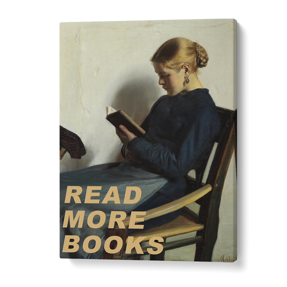 Transform your space with ALTERED ART PRINTS that inspire you to READ MORE BOOKS, exclusively by The Art Concept.