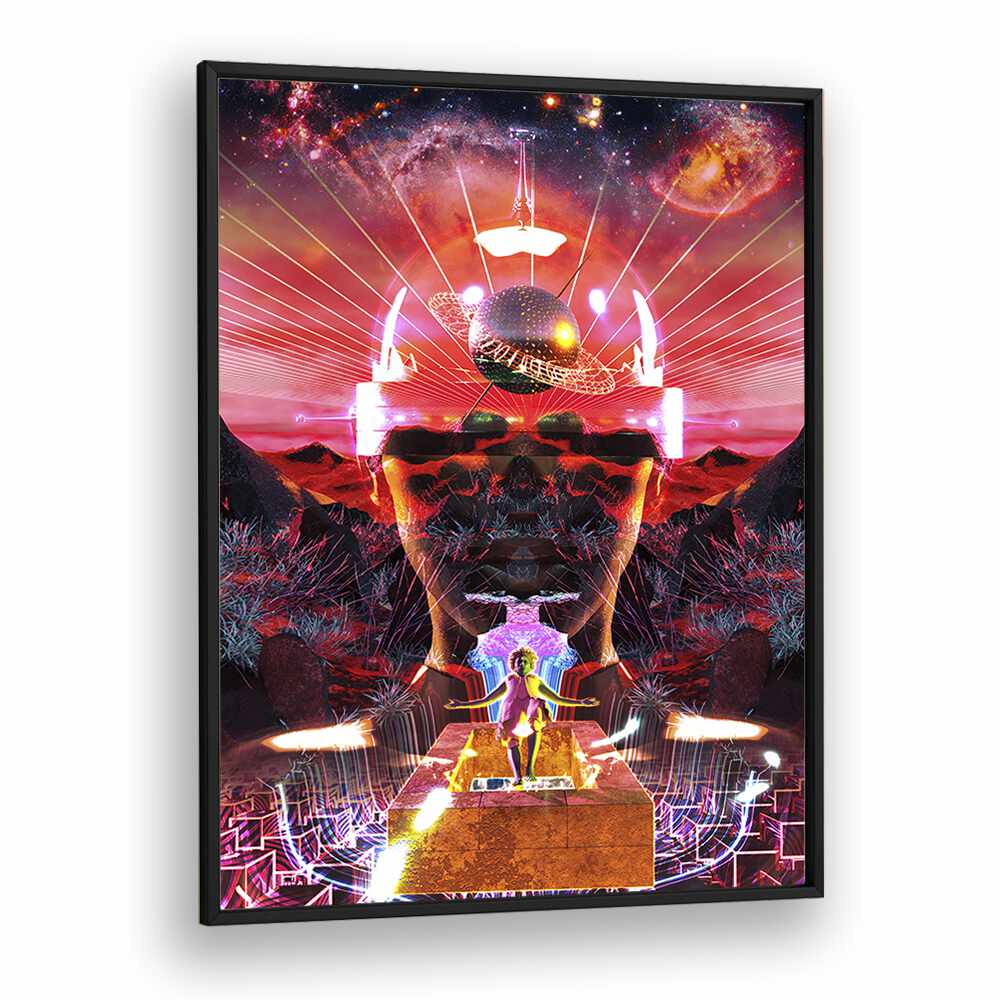 Stunning REBIRTH, SURREAL ART PRINTS by Cosmo Zach, blending imagination and artistry for a captivating decor piece.