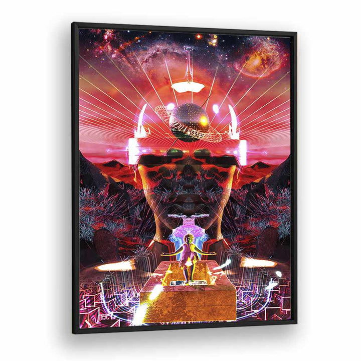 Stunning REBIRTH, SURREAL ART PRINTS by Cosmo Zach, blending imagination and artistry for a captivating decor piece.