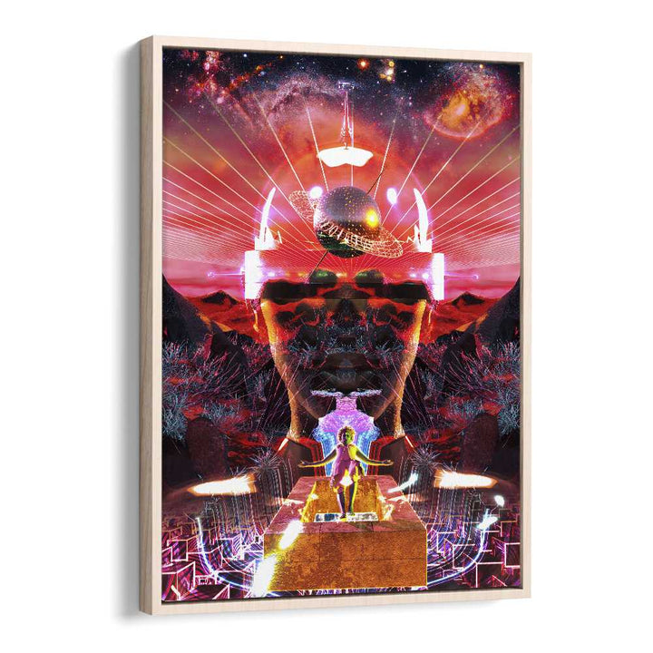 Transform your space with REBIRTH, SURREAL ART PRINTS by Cosmo Zach, a stunning blend of imagination and artistry.