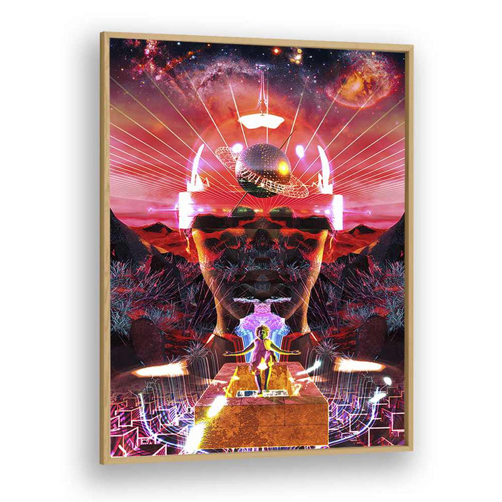 Transform your space with REBIRTH, SURREAL ART PRINTS by Cosmo Zach, a stunning fusion of imagination and artistry.