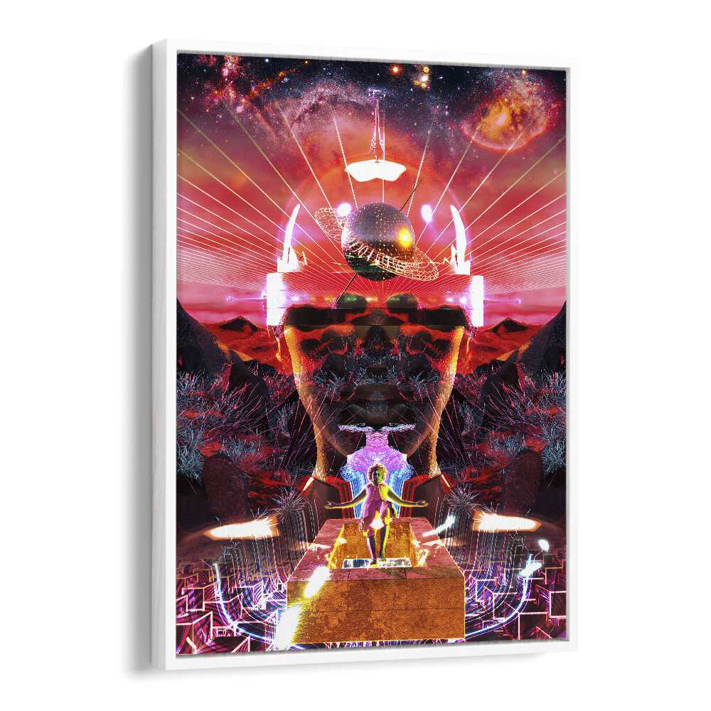 Cosmo Zach's REBIRTH, SURREAL ART PRINTS blend vibrant colors and imagination, perfect for modern decor.