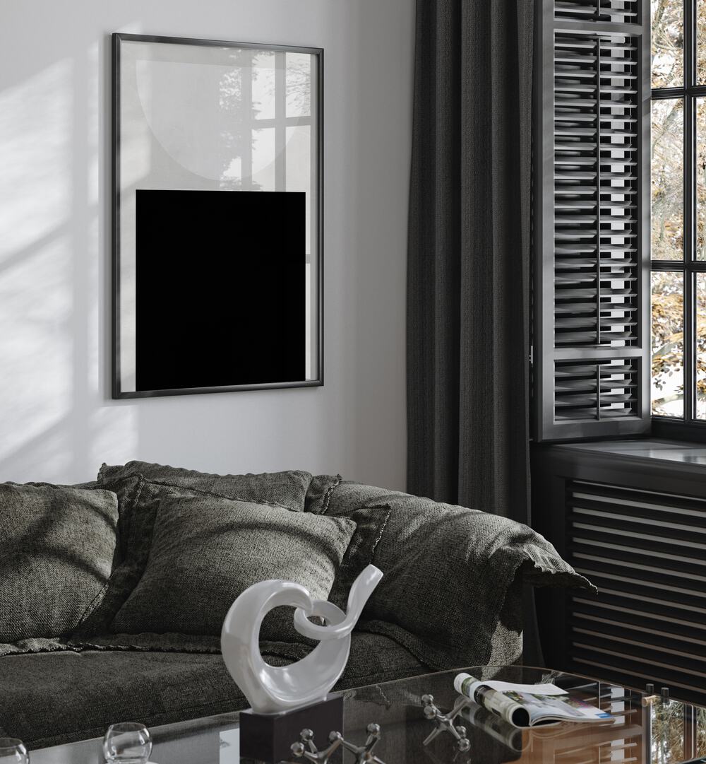 Capture modern elegance with REDUCTION II, ABSTRACT PAINTINGS by Ana Rut Bre, enhancing your living space beautifully.