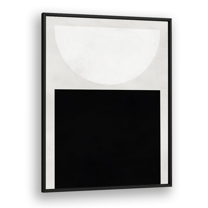 Stylish BLACK frame showcasing REDUCTION II, ABSTRACT PAINTINGS by Ana Rut Bre, perfect for modern home decor.
