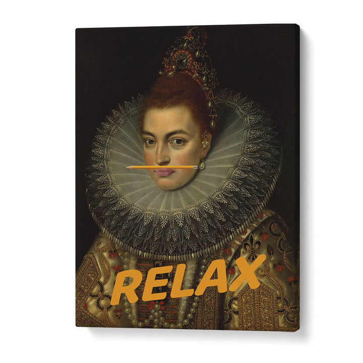 Captivating RELAX, ALTERED ART PRINTS featuring a unique design to transform your space beautifully.