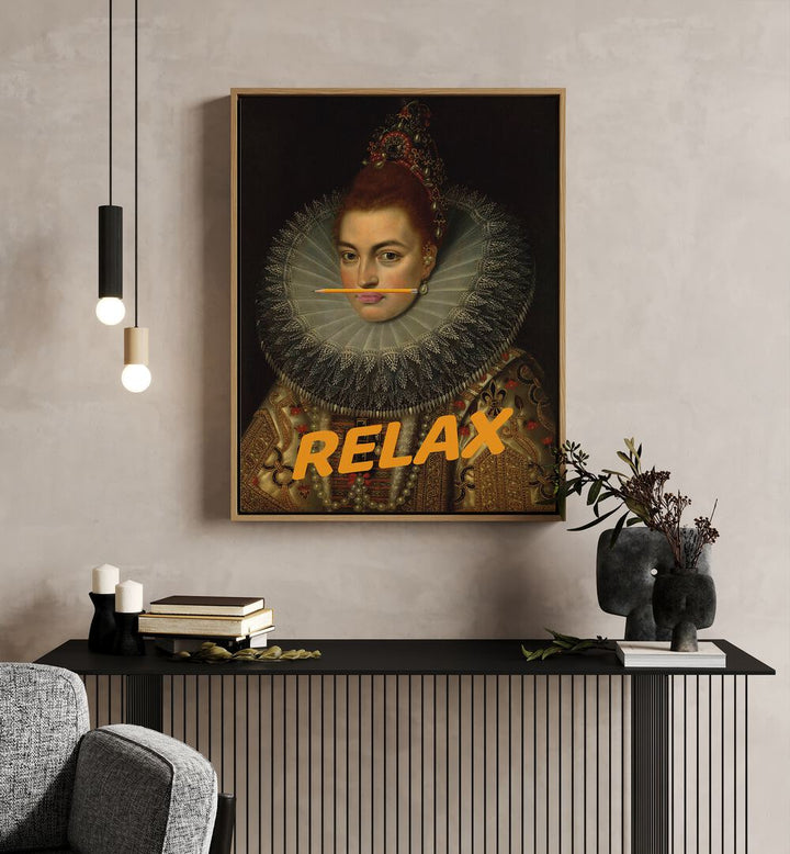 Transform your space with RELAX, ALTERED ART PRINTS featuring captivating artwork from The Art Concept.
