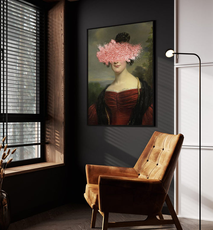 Renaissance Sparkle, Altered Art Prints showcase a vibrant splash of contemporary creativity by The Art Concept.