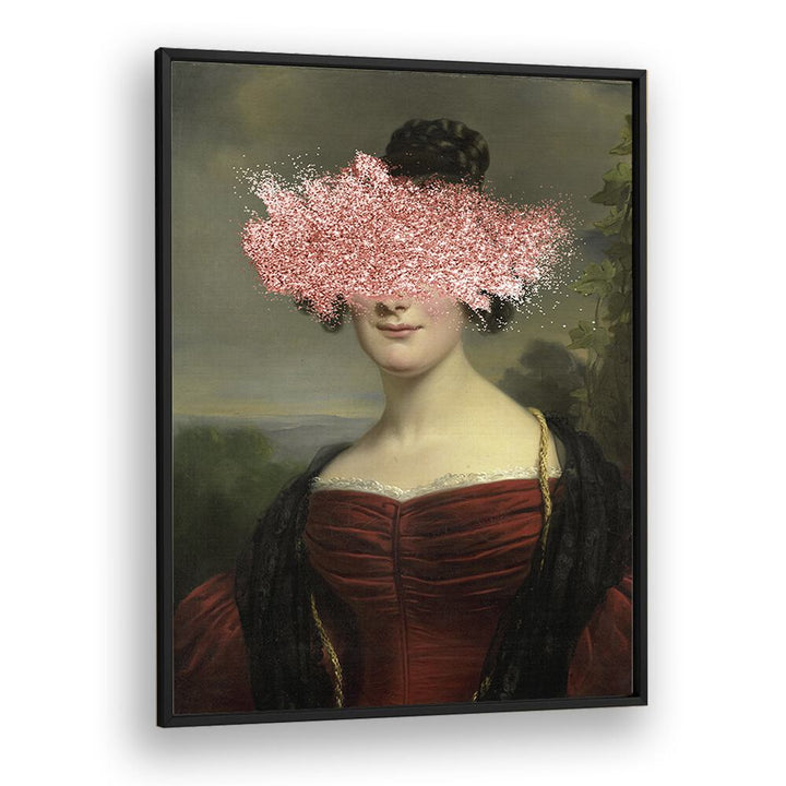 Renaissance Sparkle, Altered Art Prints by The Art Concept features a stunning, contemporary twist on classical art.