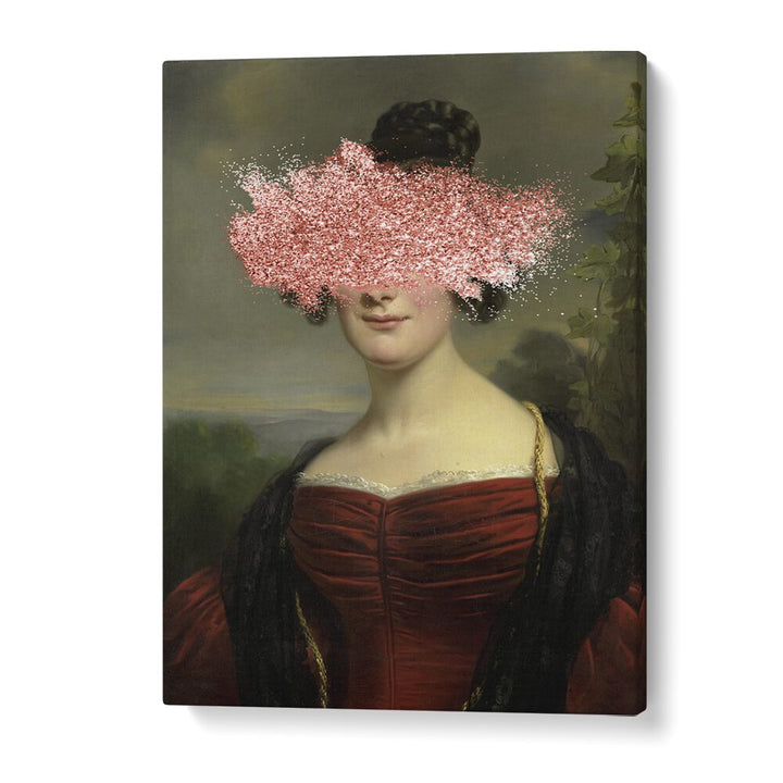 Renaissance Sparkle, altered art prints showcasing a modern twist on classical beauty by The Art Concept.